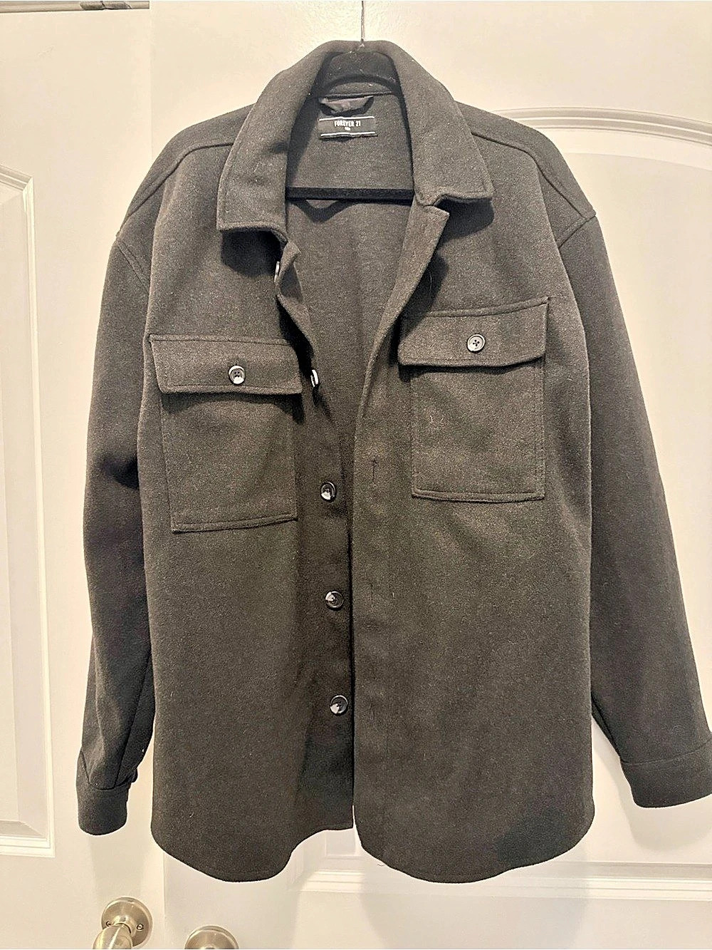 Forever 21 Black Utility Jacket